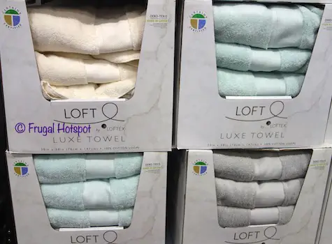 loft luxe towels by loftex