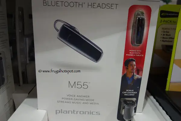 Plantronics M55 BLuetooth Headset Costco