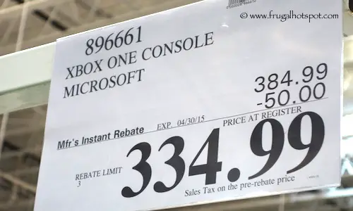 Xbox One COnsole Costco Price