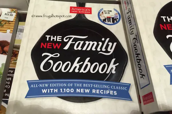 New Family Cookbook by America's Test Kitchen Costco