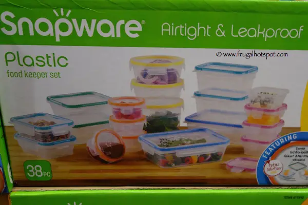 Snapware 38-piece Plastic Food Storage Set ** FREE SHIPPING ** 