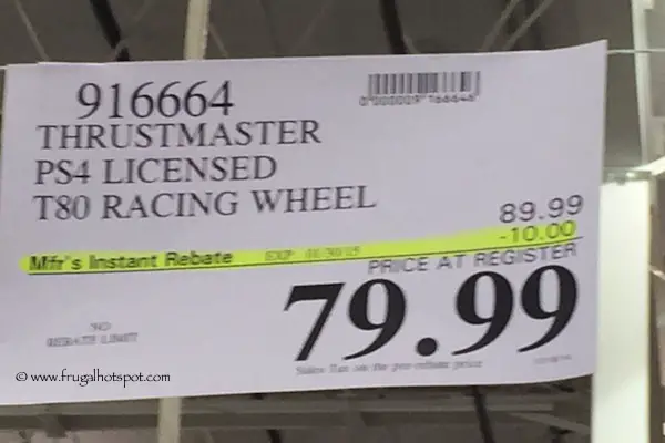 Thrustmaster Racing Wheel Costco Price