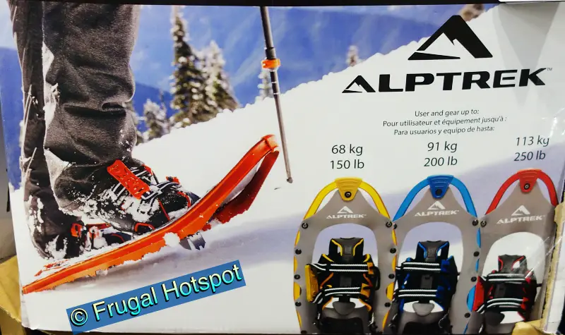ALPTREK Pro Snowshoe Kit in 3 sizes | Costco