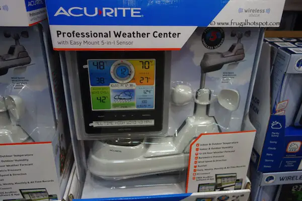 AcuRite Professional 5-in-1 Color Weather Center Costco