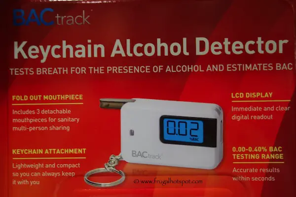 Bactrack Keychain Alcohol Detector Costco