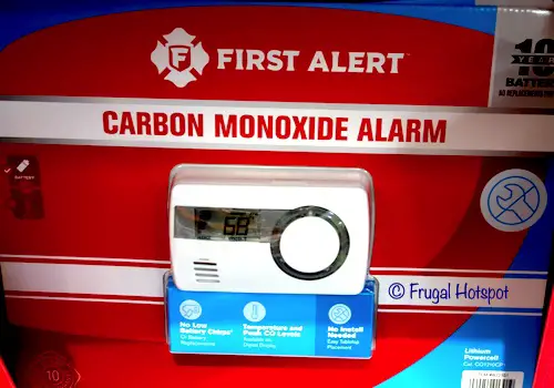 First Alert 10-Year Carbon Monoxide Alarm Costco