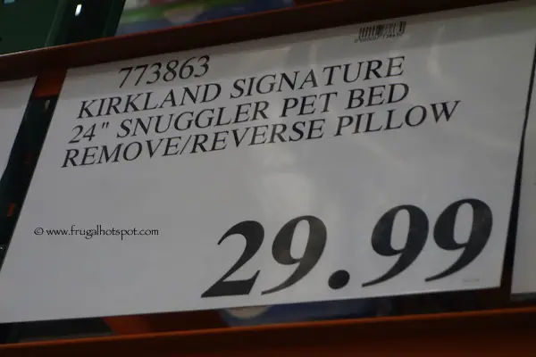Kirkland Signature Pet Nest Bed With Pillow Costco Price
