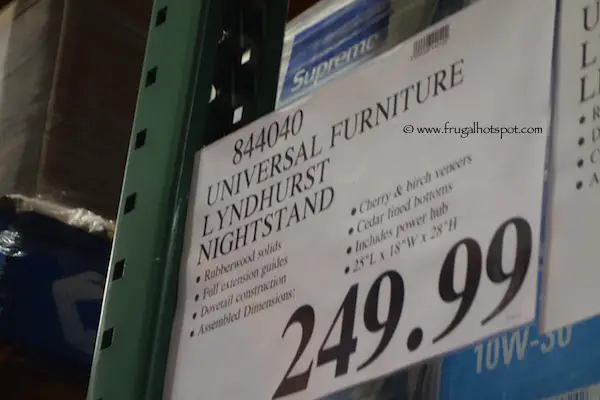 Universal Furniture Lyndhurst Nightstand Costco Price