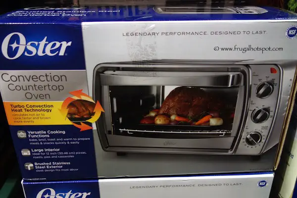 Oster Stainless Steel Toaster Oven TSSTTVCG03 Costco