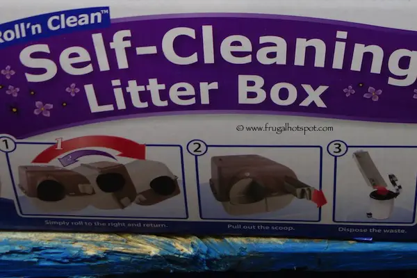 Omega Paw Roll'n Clean Self-Cleaning Litter Box Costco