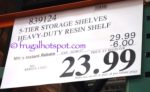 Costco Sale Price: Keter 36" x 18" Storage Unit with 5 Shelves