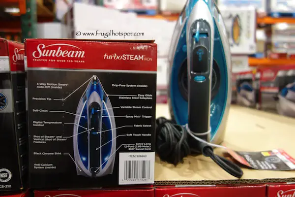 Sunbeam Digital Turbo Steam Iron Costco