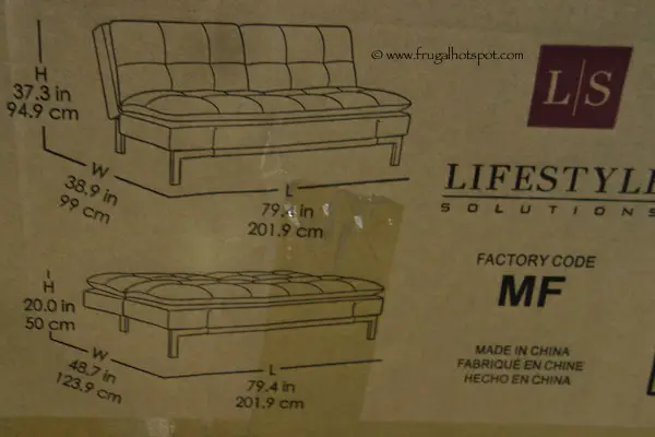 Lifestyle Solutions Vienna Euro Lounger Costco