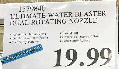 Bonaire The Ultimate Water Blaster | Costco Price | Item 1579840
