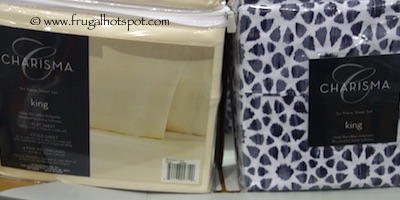 Charisma King Size Polyester 6-Piece Sheet Set Costco