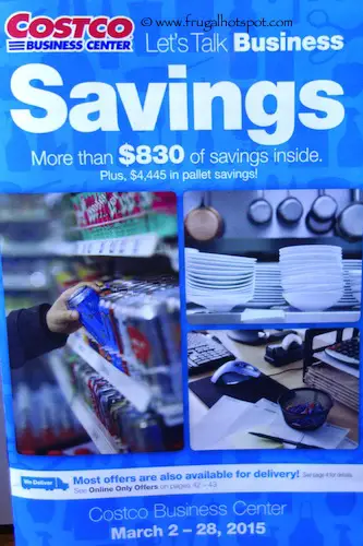Costco Business Center Coupon Book March 2015