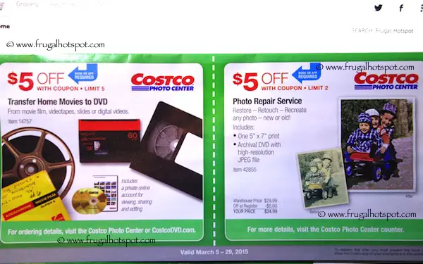 Page 20. Costco Coupon Book: March 5, 2015 - March 29, 2015.