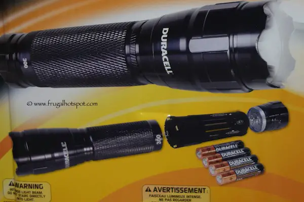 Duracell Durabeam Ultra 3-Pack LED Flashlights 300 Lumens Each Costco