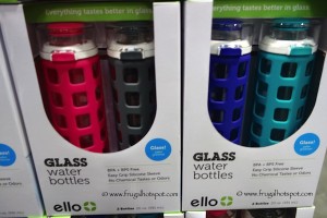 Ello Glass Water Bottle 2-Pack Costco