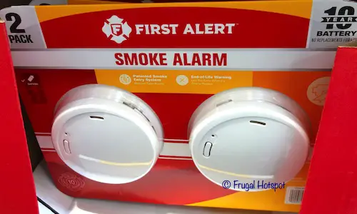 First Alert Photoelectric Smoke & Fire Alarm 2-Pack Costco