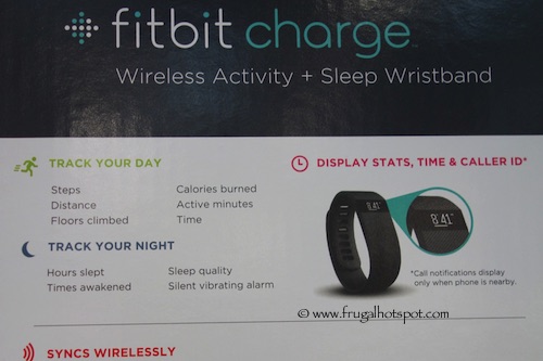 Fitbit Charge Wireless Activity + Sleep Wristband Bundle Costco