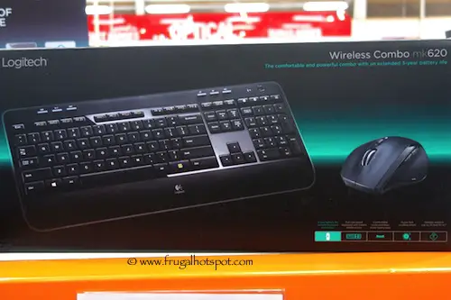 Logitech Wireless MK620 Keyboard Mouse Combo Costco