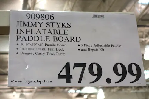 Jimmy Styks Inflatable Stand Up Paddle Board Costco Price