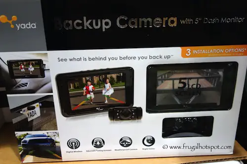 Yada Digital Backup Camera with 5" Dash Monitor Costco