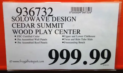 Cedar Summit Clarington Resort Play set Costco Price