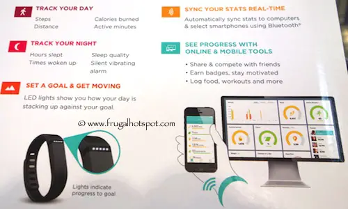 Fitbit Flex Wireless Activity + Sleep Wristband Bundle Costco