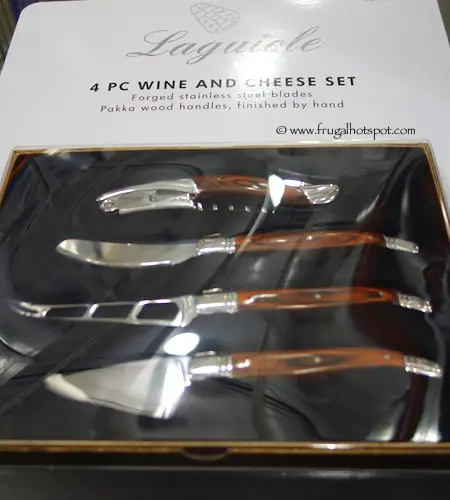 Laguiole 4 Piece Wine and Cheese Set Costco