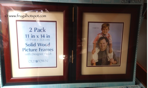 Old Town 11x14 Designer Solid Wood Picture Frame 2-Pack Costco