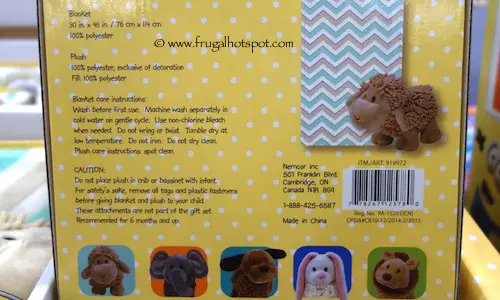 Little Miracles Sweet  Snoodles Blanket Set Costco