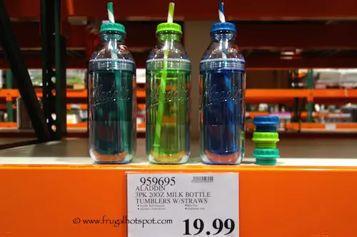 Aladdin 20 oz Milk Bottle Tumbler 3-Pack Costco Price