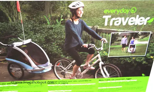 SMS Everyday Traveler Bike Trailer Costco