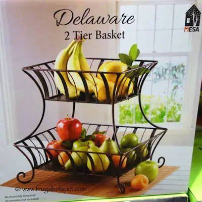 Mesa Delaware 2 Tier Basket Costco