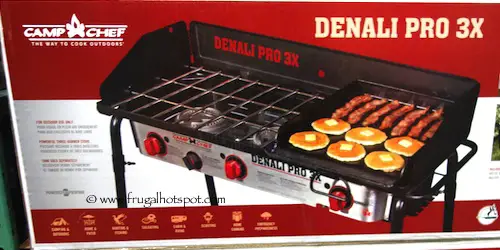 Camp Chef Denali Pro 3X Outdoor Stove with Griddle Costco