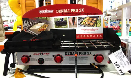 Camp Chef Denali Pro 3X Outdoor Stove with Griddle Costco Price