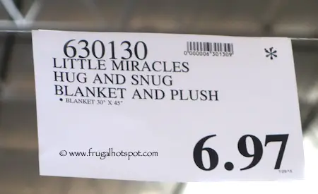 Little Miracles Hug & Snug Sherpa Blanket & Plush Costco Price