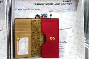 Lodis Sophia Leather Smartphone Wristlet Costco