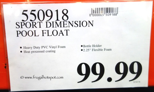 Sport Dimension Pool Float Costco Price