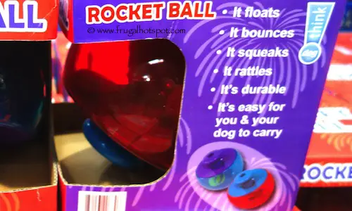 Think! Rocket Ball Dog Toy Costco