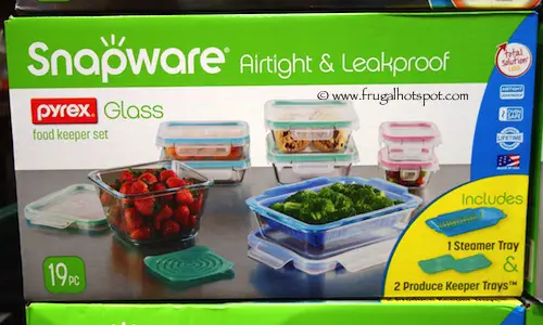 Snapware Pyrex Glass Food Storage Set Costco 3  Glass food storage, Food  storage set, Snapware