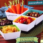 Over and Back Summertime 5 Piece Serving Set Costco