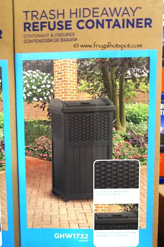 Suncast Trash Hideaway Refuse Container Costco