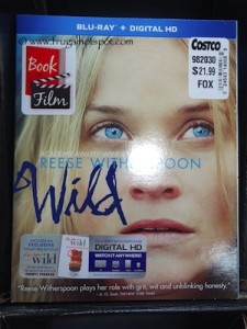 Wild Movie with Reese Witherspoon Blu-ray DVD Costco