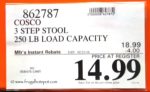 Costco Sale Price: Cosco Signature Step Stool