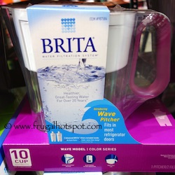 Berry Brita Wave Water Pitcher Costco