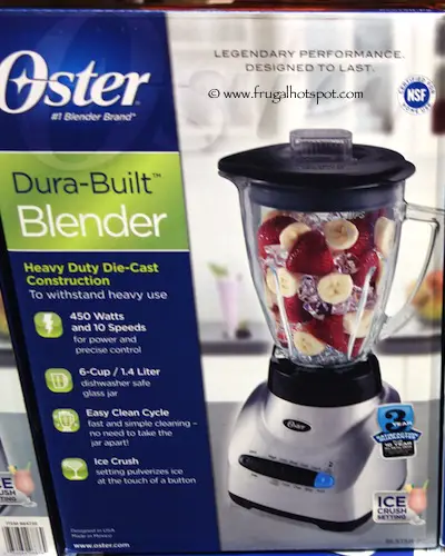 Oster Dura-Built Blender Costco #864730