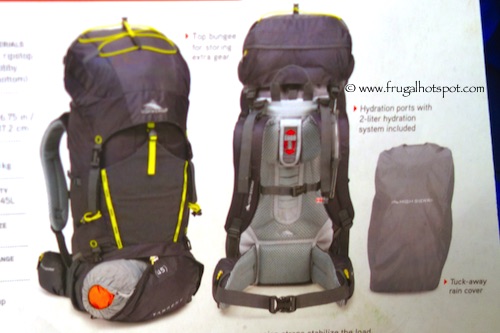 High Sierra Tangent 45 Backpack Costco